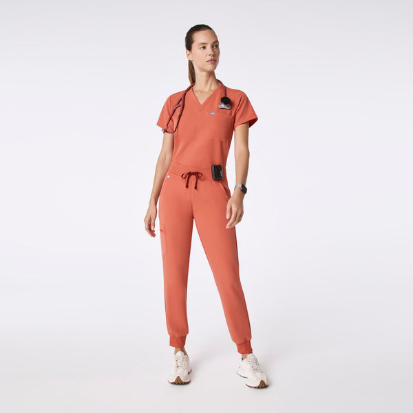 Women's Spiced Cider Zamora - Petite Jogger Scrub Pant™