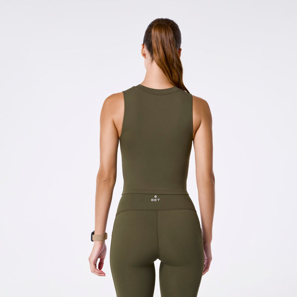 Women's Spruce FIGS | SET ACTIVE Breathe Lean Bra®