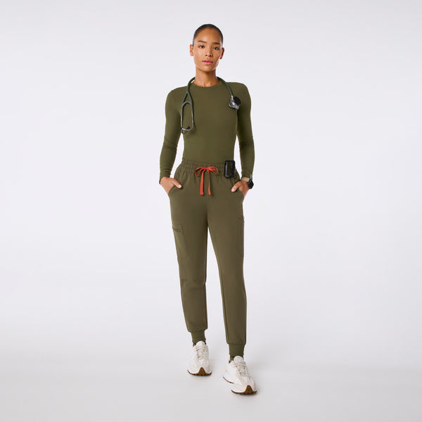 women's Spruce High Waisted Uman Relaxed - Jogger Scrub Pant
