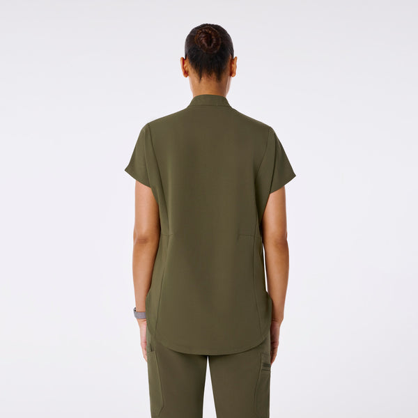 Women's Spruce Montex Relaxed Scrub Top