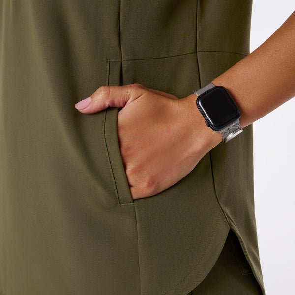 Women's Spruce Montex Relaxed Scrub Top