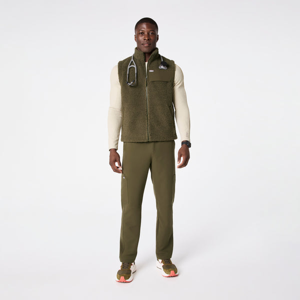 Men's Spruce High-Pile Vest