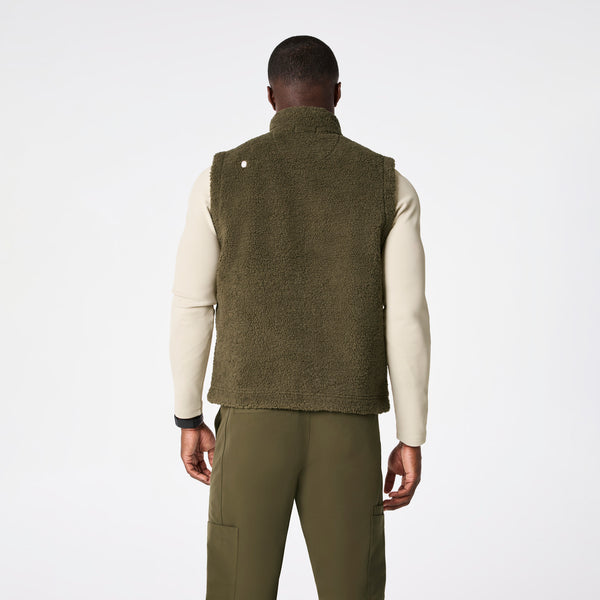 Men's Spruce High-Pile Vest