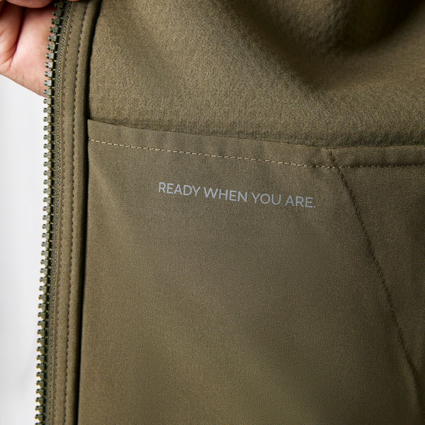 Men's Spruce High-Pile Vest