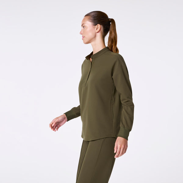 Women's Spruce Rafaela Relaxed Long-Sleeve - Scrub Top