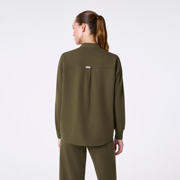 Women's Spruce Rafaela Relaxed Long-Sleeve - Scrub Top