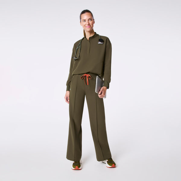 Women's Spruce Rafaela Relaxed Long-Sleeve - Scrub Top