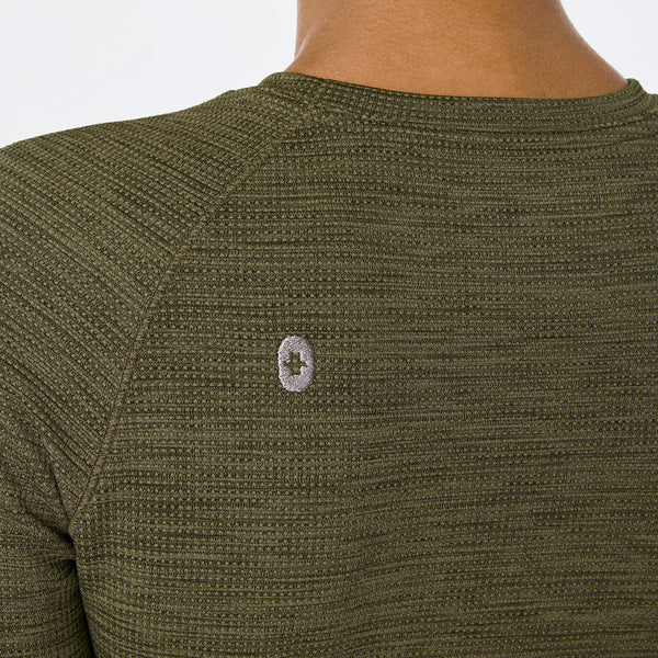 Women's Spruce Space Dye Waffle - Long-Sleeve Underscrub