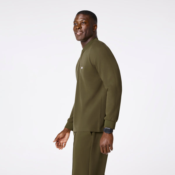 Men's Spruce Stratton Henley - Long-Sleeve Scrub Top