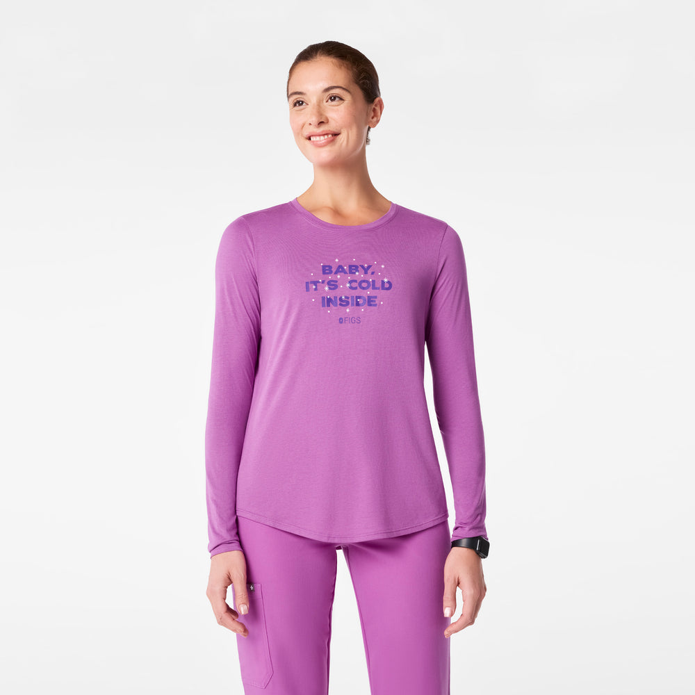 Women's Baby It's Cold Inside - Long-Sleeve Underscrub