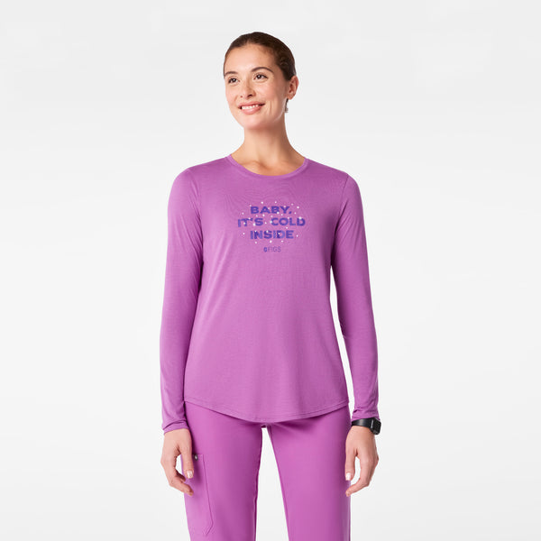 Women's Baby It's Cold Inside - Long-Sleeve Underscrub