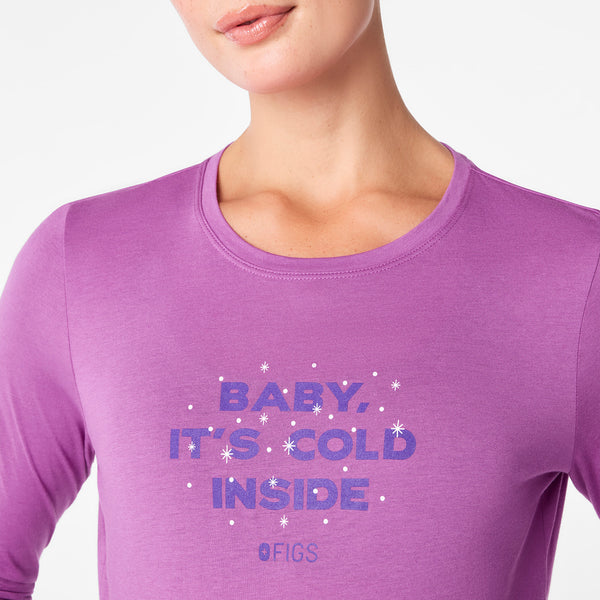 Women's Baby It's Cold Inside - Long-Sleeve Underscrub