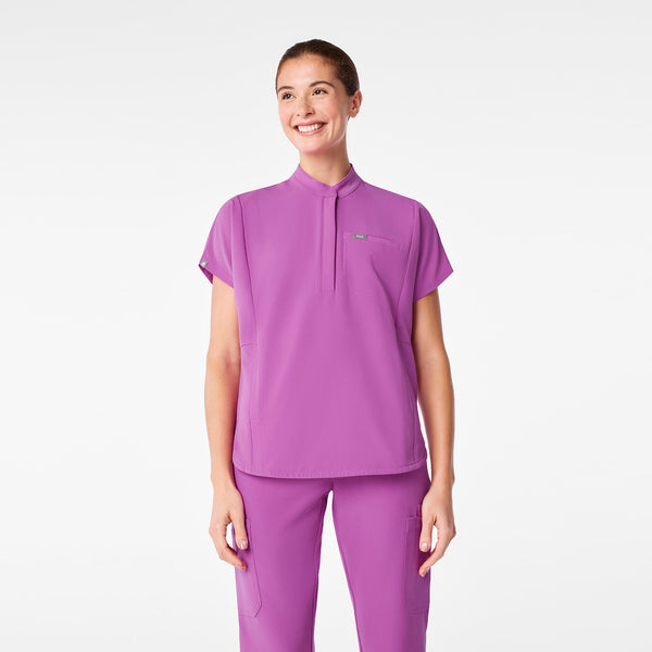 Women's Ultraberry Montex Relaxed Scrub Top
