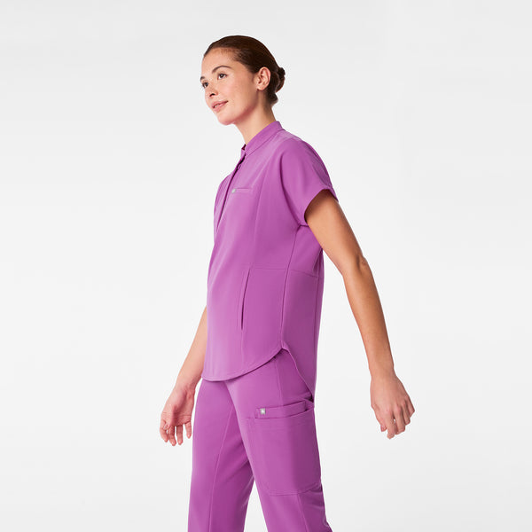 Women's Ultraberry Montex Relaxed Scrub Top