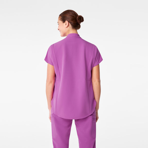 Women's Ultraberry Montex Relaxed Scrub Top