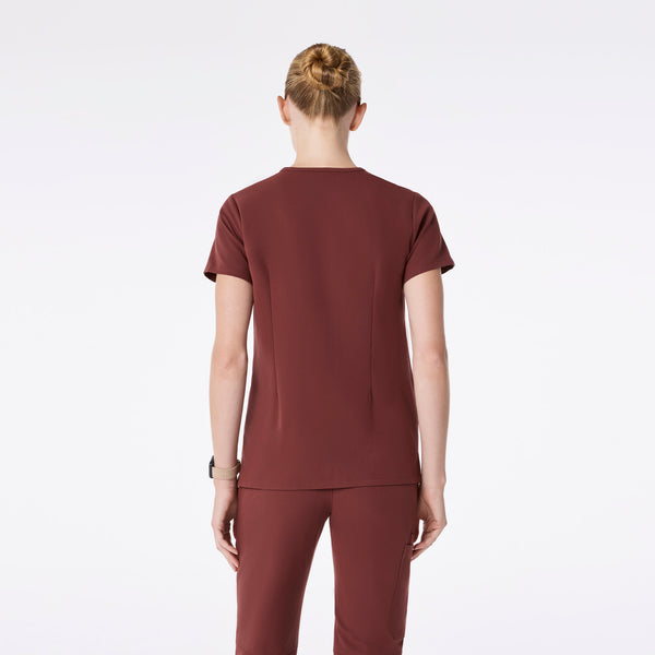 Women's Walnut Casma -  Scrub Top™