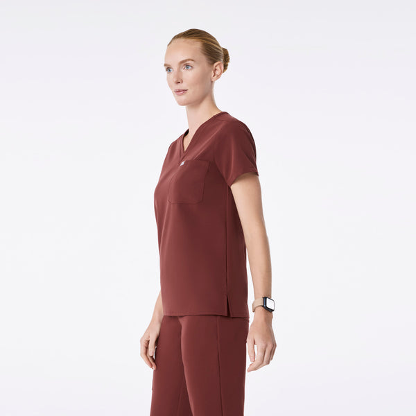 Women's Walnut Catarina -  Scrub Top™