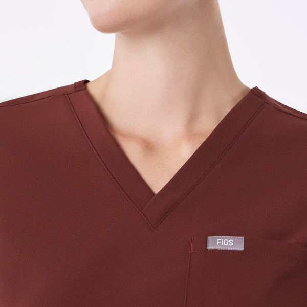 Women's Walnut Catarina -  Scrub Top™