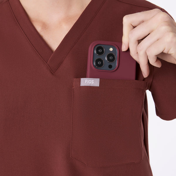 Women's Walnut Catarina -  Scrub Top™