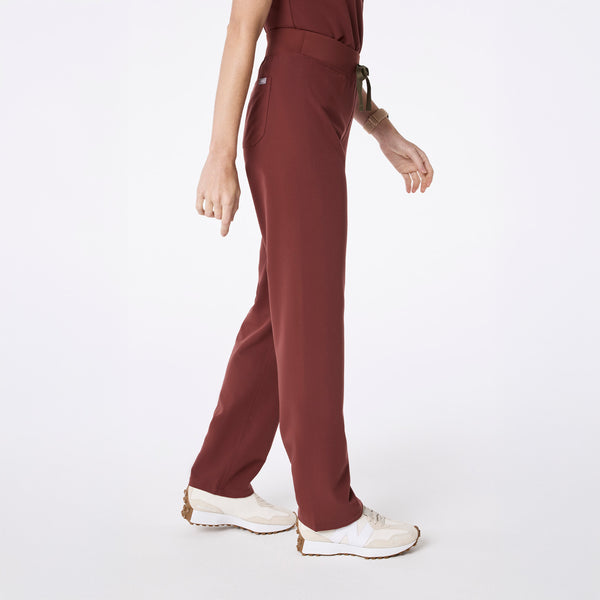 Women's Walnut Livingston High-Rise- Straight-Leg Scrub Pant™