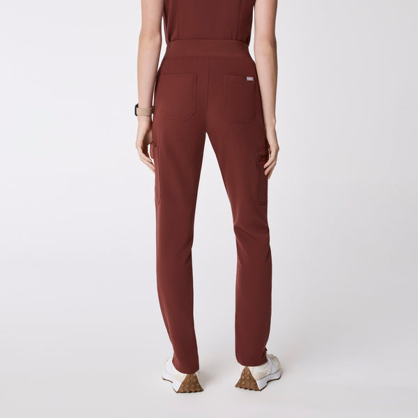 Women's Walnut Yola High-Rise Slim  -  Scrub Pant™