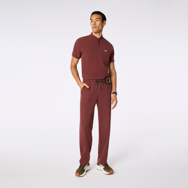 men's Walnut Nelson Straight Leg - Short Scrub Pant