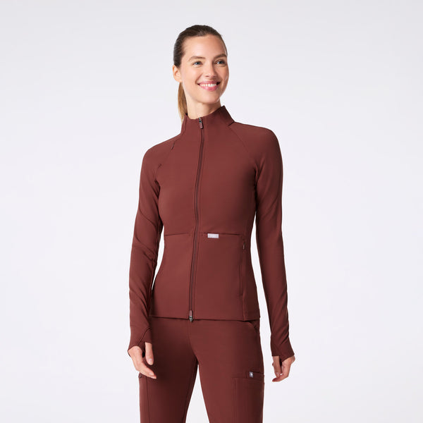 women's Walnut On-Shift ContourKnit Jacket™