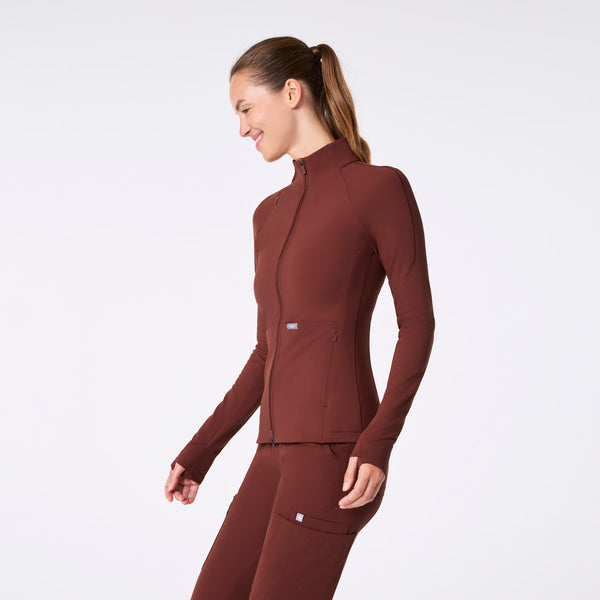 women's Walnut On-Shift ContourKnit Jacket™