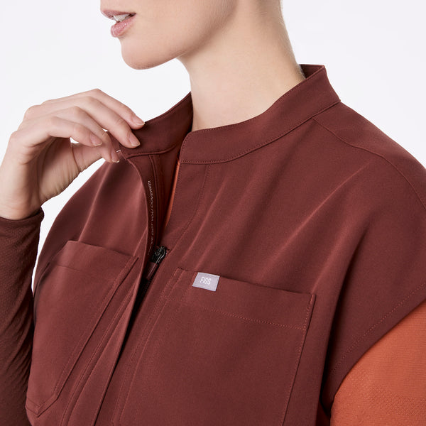 Women's Walnut Rafaela Cargo  -  Tall ScrubJumpsuit™