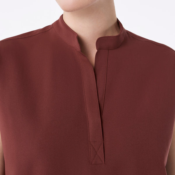 Women's Walnut Rafaela - Oversized Scrub Top™