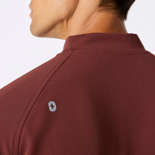 Men's Walnut Stratton Henley - Scrub Top