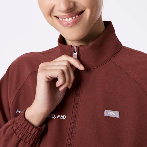 Women's Walnut Sydney -  Scrub Jacket
