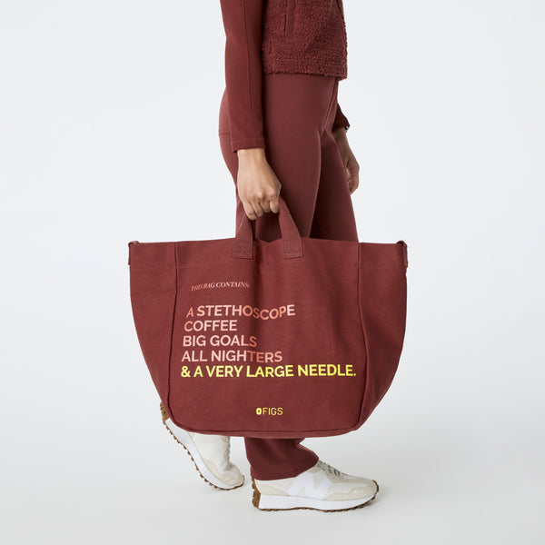 Walnut A Very Large Needle Tote