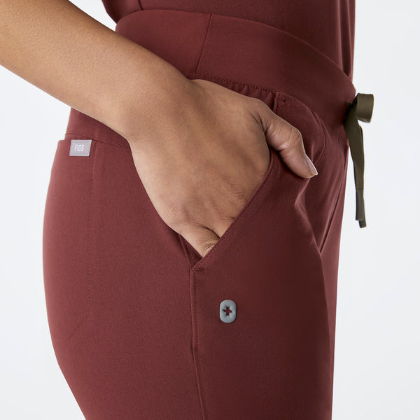 Women's Walnut Victoria Slim Tapered - Tall Scrub Pant