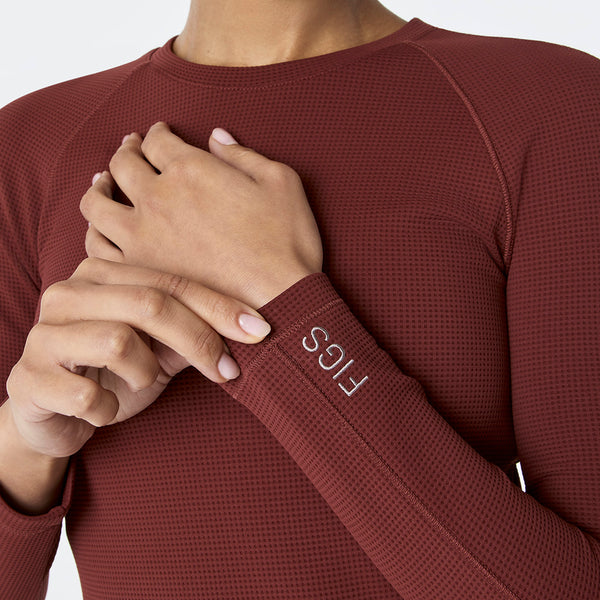 Women's Walnut Waffle - Long-Sleeve Underscrub