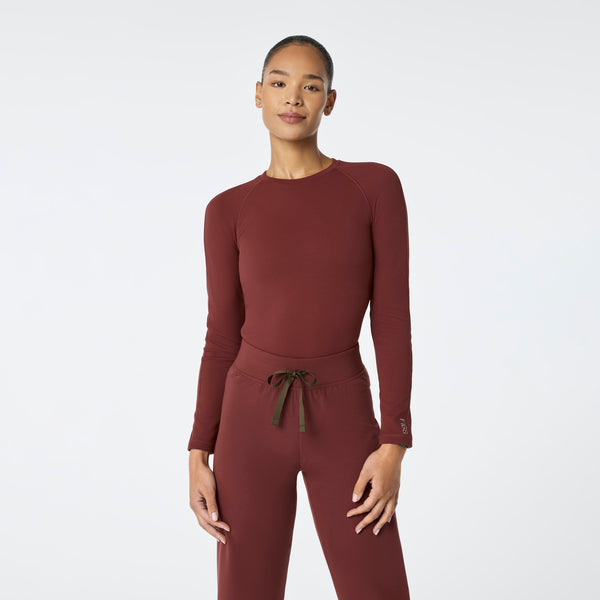 Women's Walnut Waffle - Long-Sleeve Underscrub