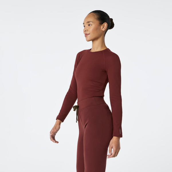Women's Walnut Waffle - Long-Sleeve Underscrub
