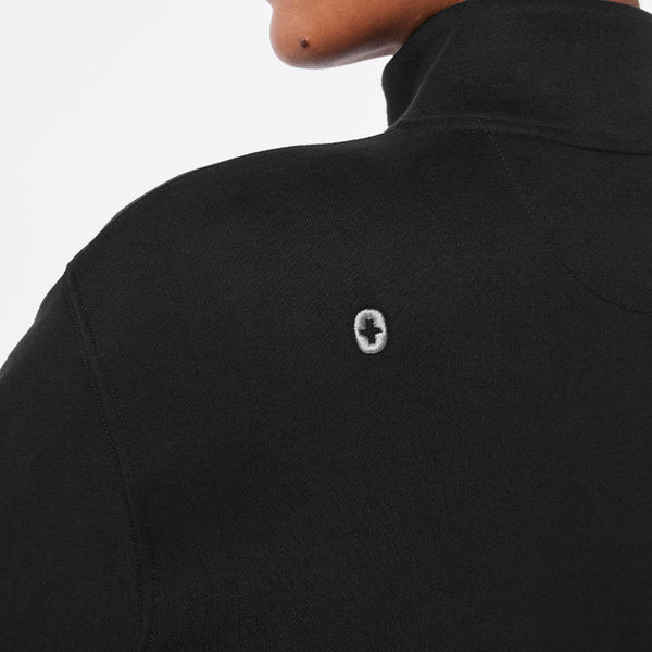 Women's Black Off-Shift ¼ Zip - Sweatshirt™