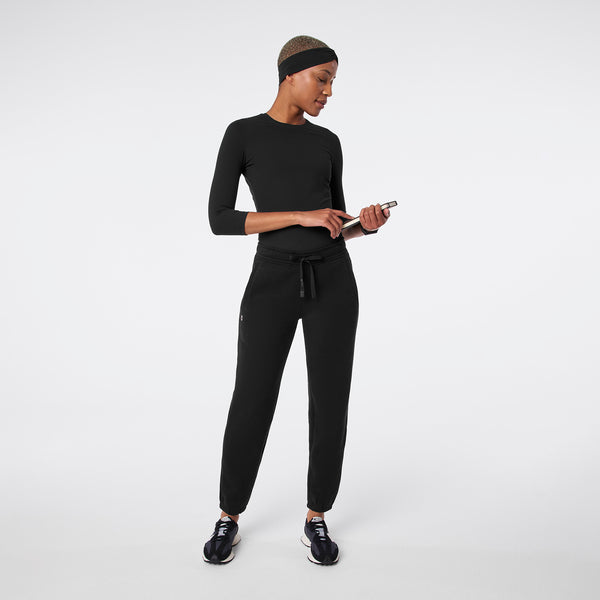 Women's Black Off-Shift Relaxed - Jogger Sweatpant™