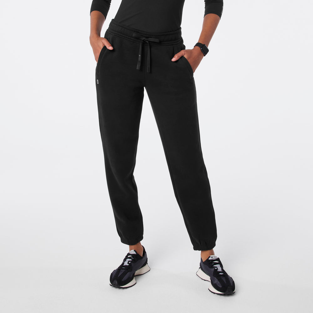 Women's Black Off-Shift Relaxed - Jogger Sweatpant™
