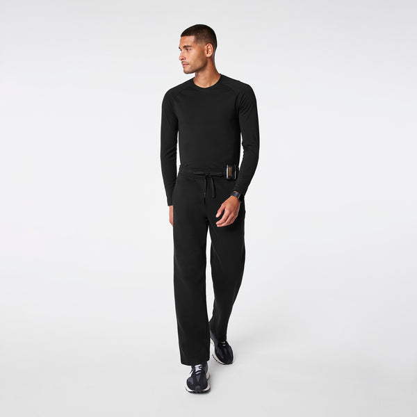 Men's Black Off-Shift Straight-Leg - Sweatpant™