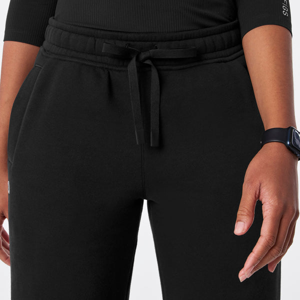 Women's Black Off-Shift Wide-Leg - Sweatpant™