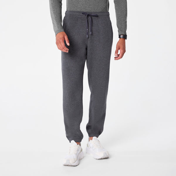 Men's Charcoal Heather Grey Off-Shift Relaxed - Jogger Sweatpant™