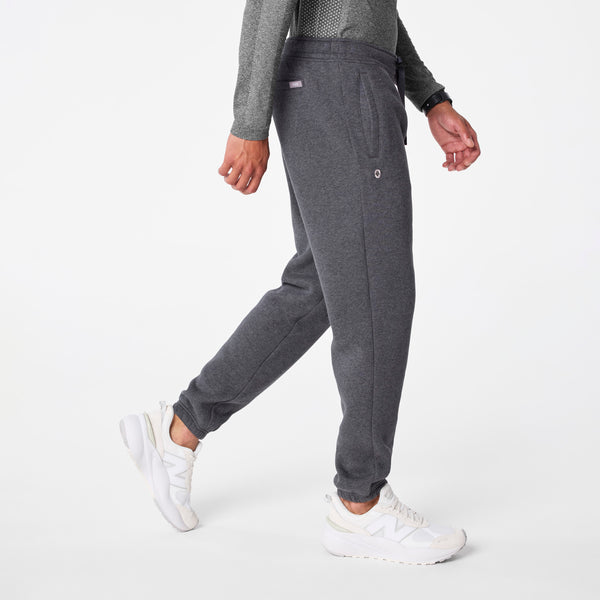 Men's Charcoal Heather Grey Off-Shift Relaxed - Jogger Sweatpant™