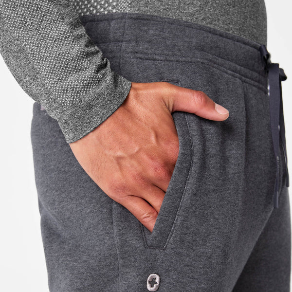 Men's Charcoal Heather Grey Off-Shift Relaxed - Jogger Sweatpant™