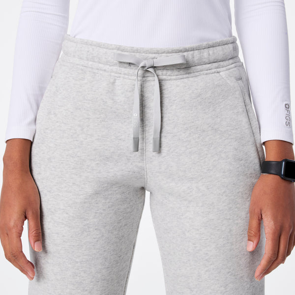 Women's Heather Grey Off-Shift Relaxed - Jogger Sweatpant™