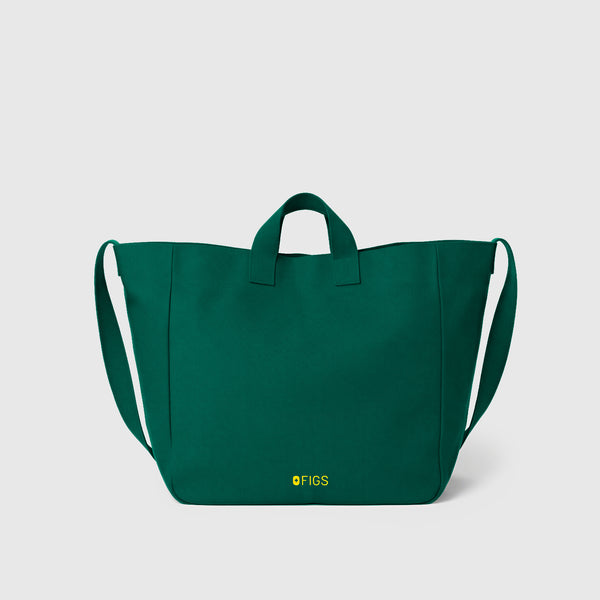 Hunter Green A Very Large Needle Tote