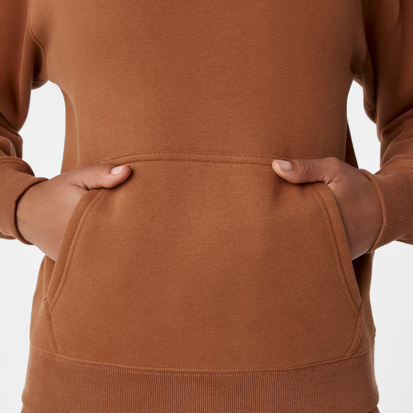 Women's Mocha Off-Shift ¼ Zip - Sweatshirt™