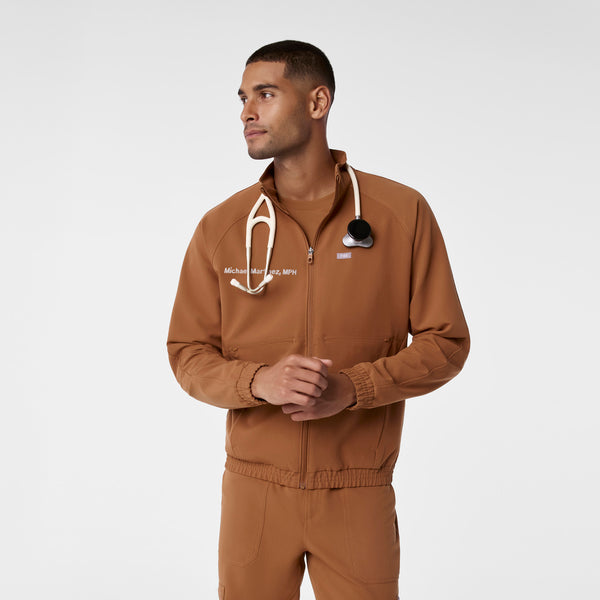 Men's Mocha Cobaki -  Scrub Jacket