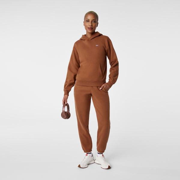 Women's Mocha Off-Shift - Hoodie Sweatshirt™